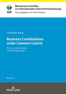 Business Combinations under Common Control