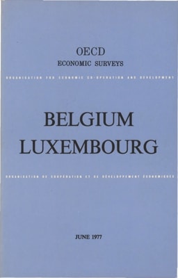 OECD Economic Surveys: Belgium 1977