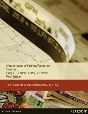 Mathematics of Interest Rates and Finance