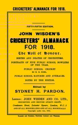 Wisden Cricketers' Almanack 1918