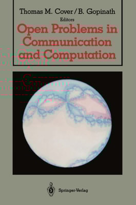 Open Problems in Communication and Computation
