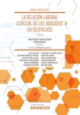 La Relación Laboral Especial de los Abogados en Despachos
