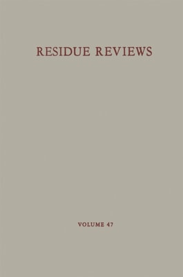 Residue Reviews