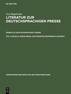 80620–89198. Liechtenstein–Österreich–Schweiz