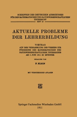 Aktuelle Probleme der Lehrerbildung
