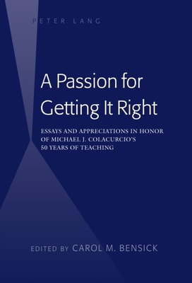 Passion for Getting It Right