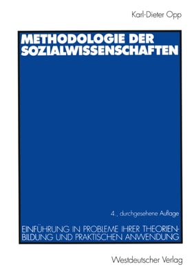 Methodologie der Sozialwissenschaften