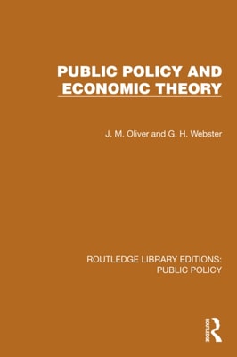 Public Policy and Economic Theory