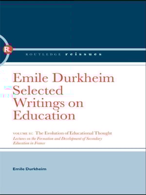 Evolution of Educational Thought