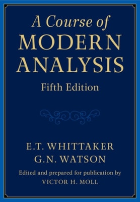 Course of Modern Analysis