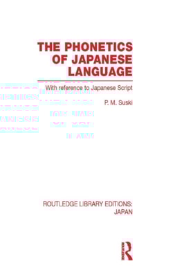 Phonetics of Japanese Language
