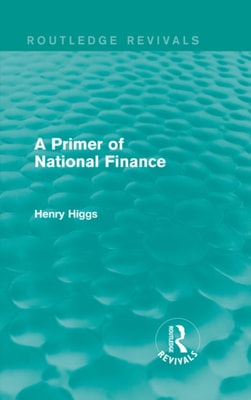 Primer of National Finance