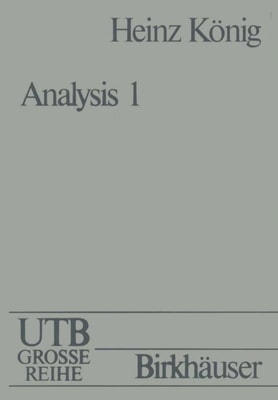 Analysis I