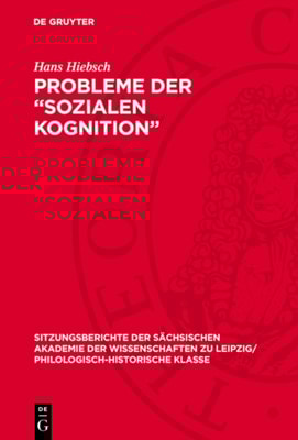 Probleme der „Sozialen Kognition“