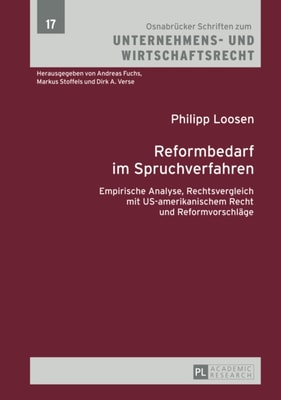 Reformbedarf im Spruchverfahren