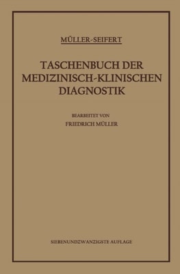 Taschenbuch der Medizinisch-Klinischen Diagnostik