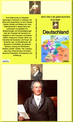 Anne Staël: Deutschland  –  Band 193e in der gelben Buchreihe – bei Jürgen Ruszkowski