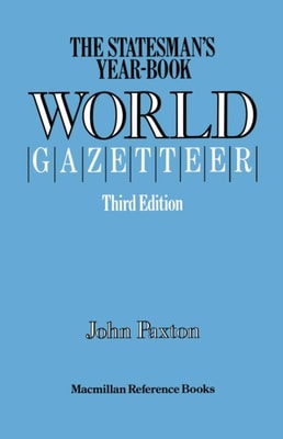 Statesman's Year-Book' World Gazetteer