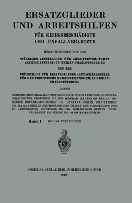 Ersatzglieder und Arbeitshilfen