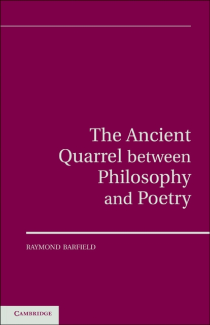 Ancient Quarrel Between Philosophy and Poetry