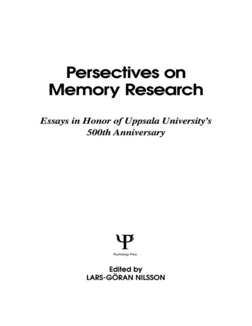 Perspectives on Memory Research