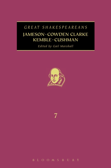 Jameson, Cowden Clarke, Kemble, Cushman
