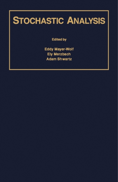 Stochastic Analysis