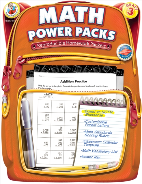 Math Power Packs, Grade 3