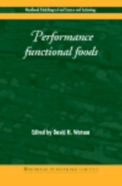 Performance Functional Foods