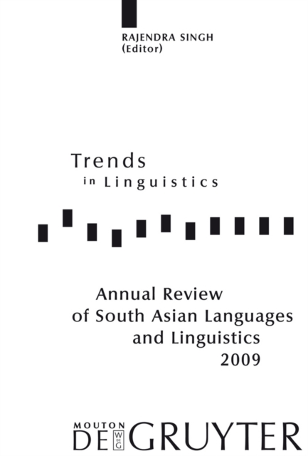 Annual Review of South Asian Languages and Linguistics