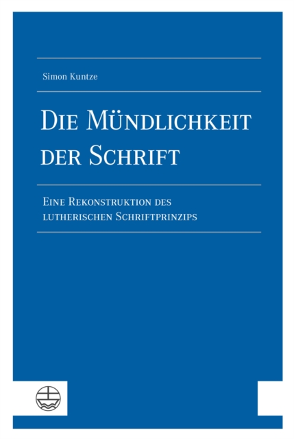 Die Mündlichkeit der Schrift