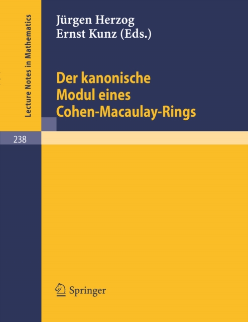 Der kanonische Modul eines Cohen-Macaulay-Rings