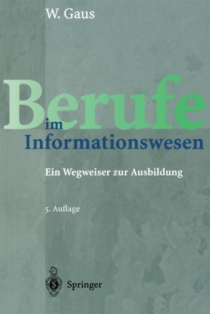 Berufe im Informationswesen