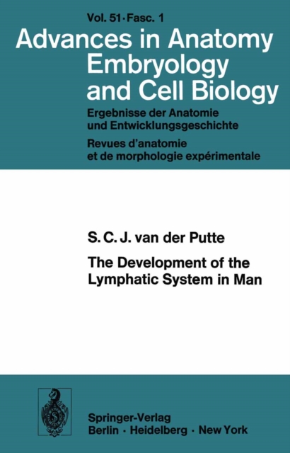 Development of the Lymphatic System in Man