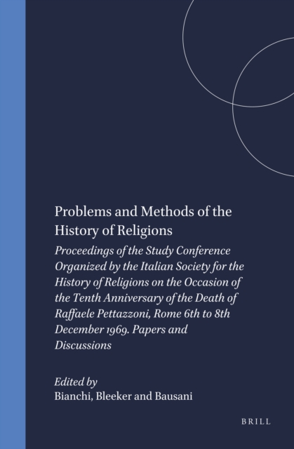 Problems and Methods of the History of Religions