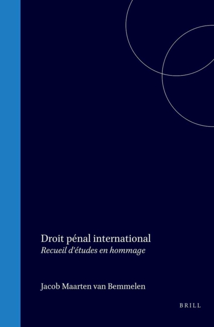 Droit penal international