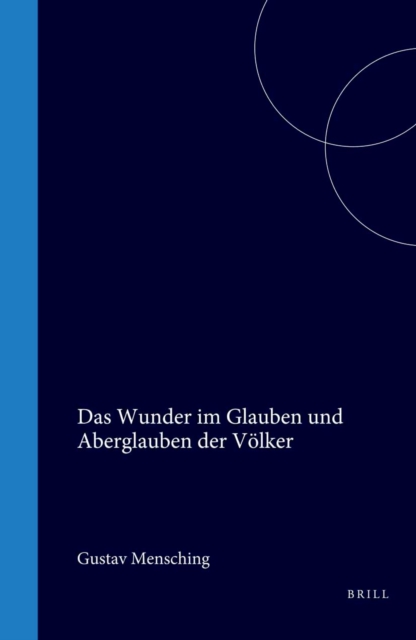 Wunder im Glauben und Aberglauben der Volker