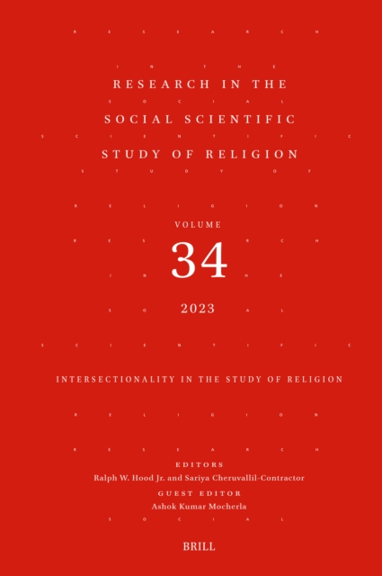 Research in the Social Scientific Study of Religion, Volume 34