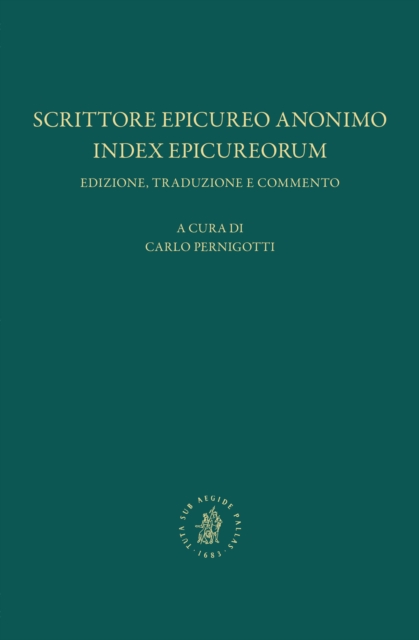 Scrittore epicureo anonimo, Index Epicureorum