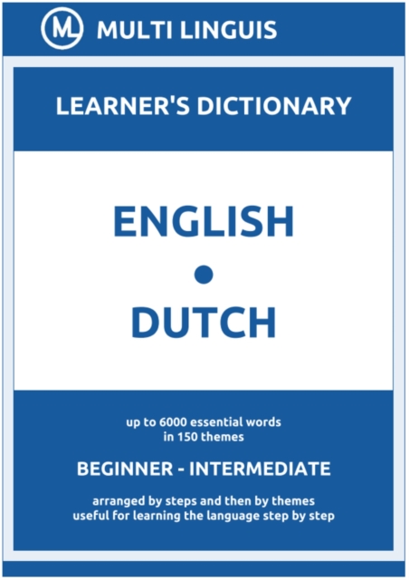 English-Dutch (the Step-Theme-Arranged Learner's Dictionary, Steps 1 - 4)