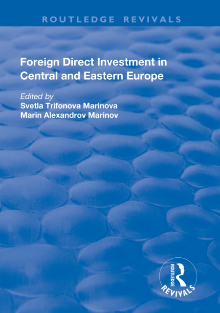 Foreign Direct Investment in Central and Eastern Europe