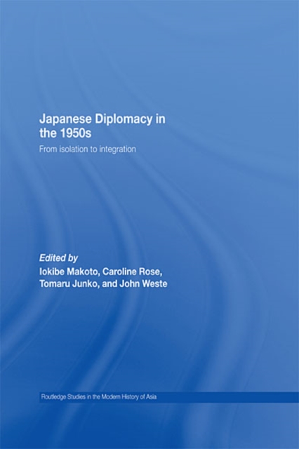 Japanese Diplomacy in the 1950s