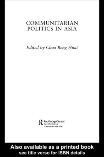 Communitarian Politics in Asia