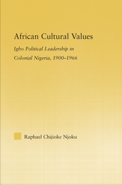 African Cultural Values