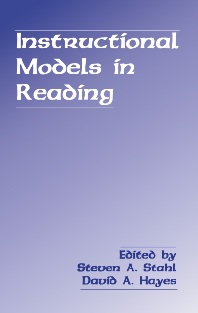 Instructional Models in Reading