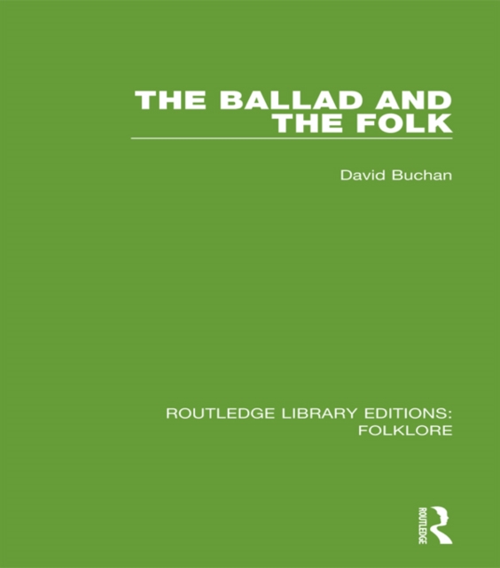 Ballad and the Folk Pbdirect