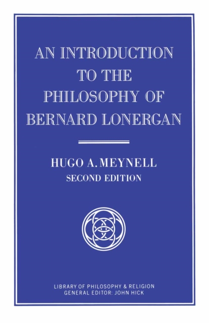 Introduction to the Philosophy of Bernard Lonergan