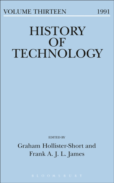 History of Technology Volume 13