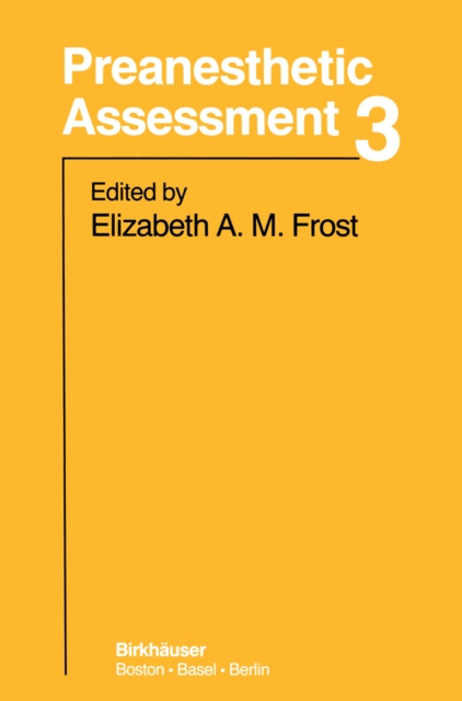 Preanesthetic Assessment 3