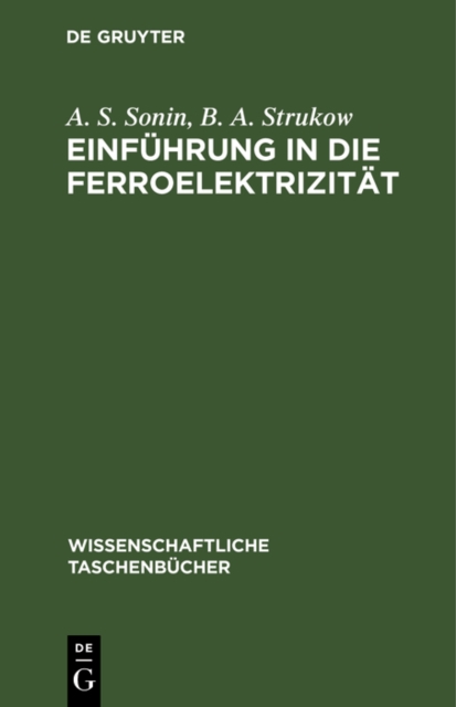 Einfuhrung in die Ferroelektrizitat